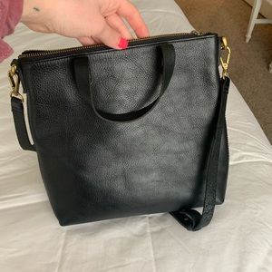 Madewell Black Crossover Purse